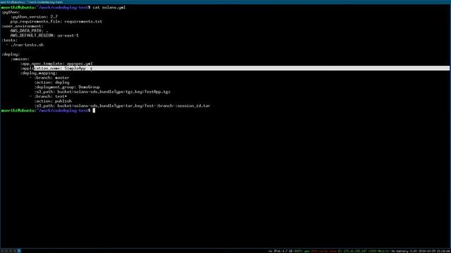 Deploy passing builds automatically with AWS CodeDeploy and Solano CI смотреть онлайн
