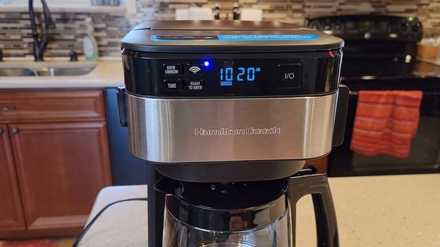 Hamilton Beach Works With Alexa Smart Connected Coffee Maker HOW TO SET TIME смотреть онлайн
