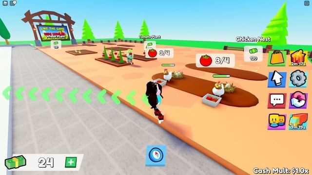 ОТКРЫЛА СВОЙ МАГАЗИН в РОБЛОКС Build a Market Tycoon смотреть онлайн