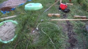 Навес из профильной трубы садовый для мангала