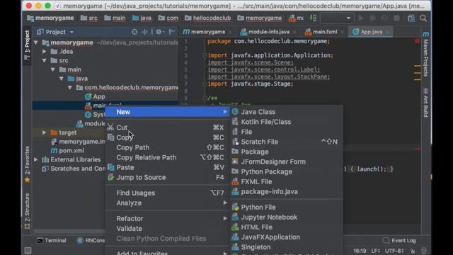 Build Memory Card Matching Game in Java | Part #1 | JavaFX Tutorial смотреть онлайн
