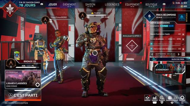 Apex legend 120 FPS mise a jour saison 20 смотреть онлайн