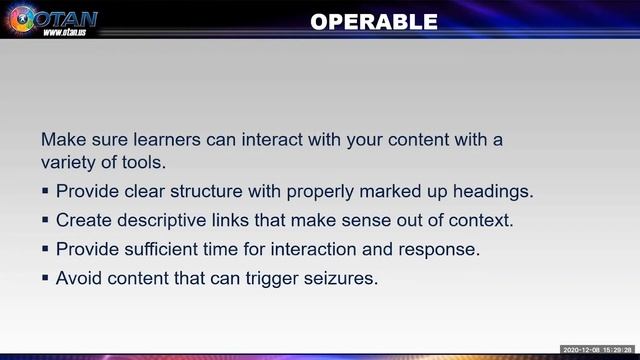 Online Webinar - A11y - Accessibility: Considerations for AE Teachers смотреть онлайн