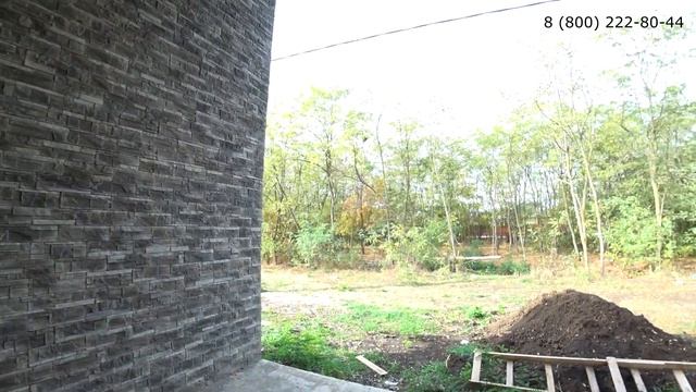 Интересный одноэтажный Дом в Краснодаре на ИЖС. п. Российский. смотреть онлайн