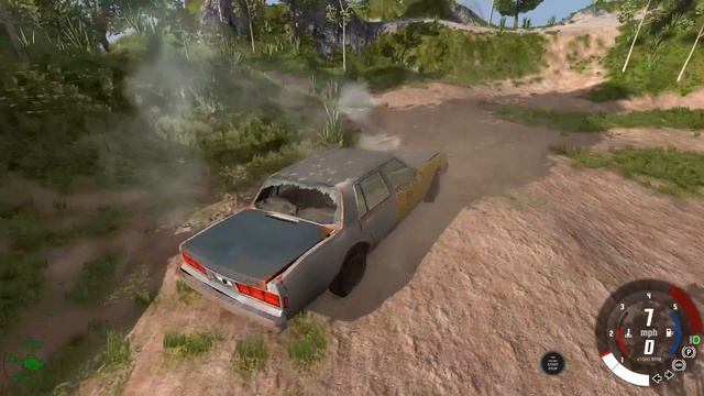 BeamNG.Drive ATE Rough Truck Island VS Beater Chevy Caprice