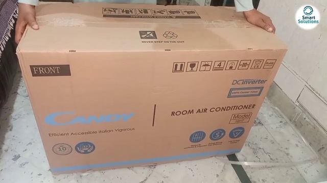 unbox CANDY 1.5 ton dc inverter ac feature||candy inverter ac price in pakistan|| смотреть онлайн