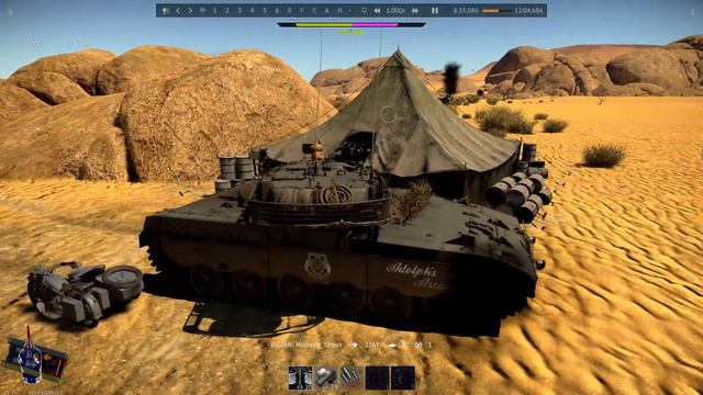 War Thunder || Merkava Mk. 1 (11 kills) смотреть онлайн