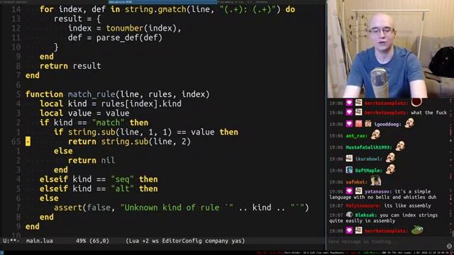 Advent of Code 2020 — Day 19 in Lua смотреть онлайн