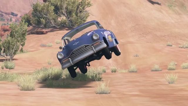 Cars Movie Remake in Beamng drive #2 | Hudson Hornet Racing смотреть онлайн
