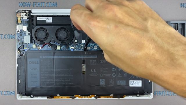 Dell XPS 13 9370 Battery Replacement смотреть онлайн