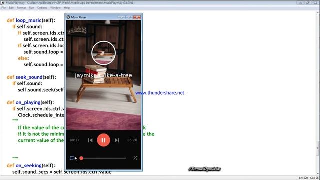 Music Player App made with Python смотреть онлайн