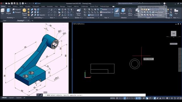 AutoCAD 2022 3D Modelling Tutorial For Beginners - AutoCAD For Mechanical Engineering
