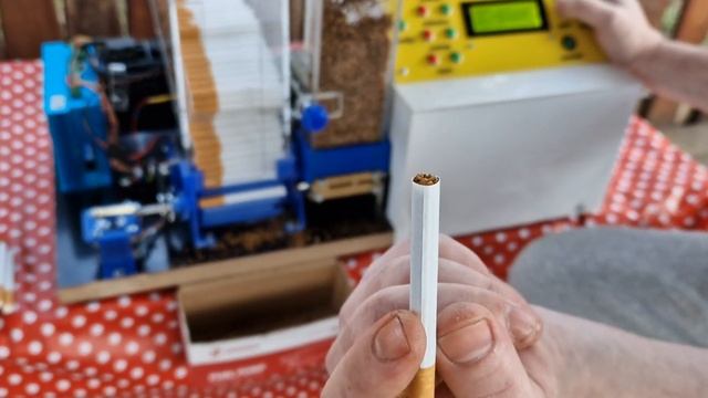 Механический станок для набивки сигарет. 5000 в час смотреть онлайн