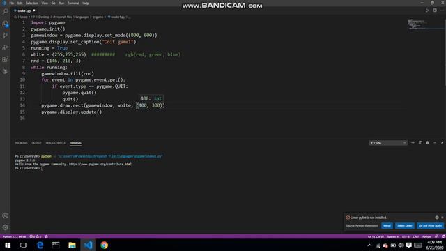 Making Snake Head: Pygame Game Development смотреть онлайн