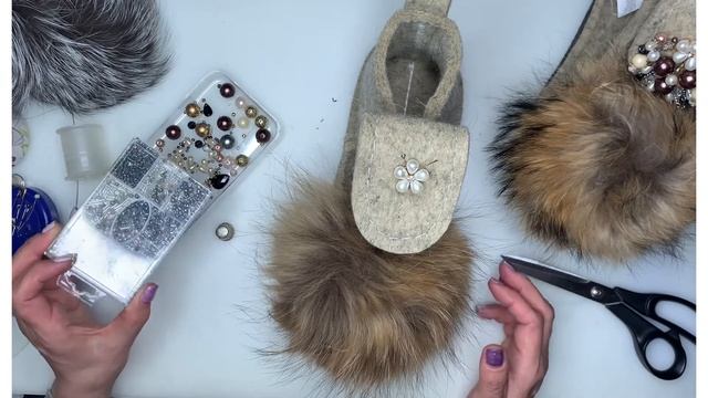 Лайфхак/украсить вещь своими руками /лайфхак украсить валеши/можно сделать самой/экономить приятно/ смотреть онлайн