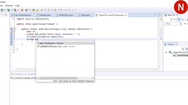 Java Upper To Lower & Lower To Upper смотреть онлайн