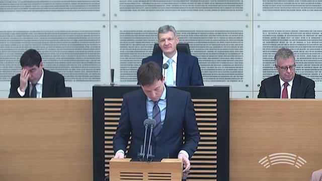 Tobias Hans CDU Regierungserklaerung 23. Landtagssitzung 16. WP 13.02.2019 смотреть онлайн