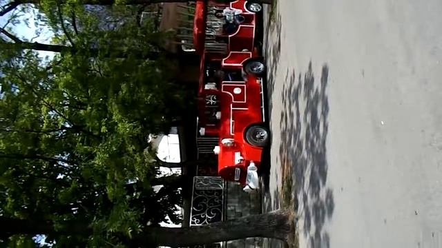 Поезд в Приморском парке Варны, Болгария смотреть онлайн