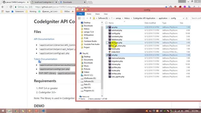 #1 CodeIgniter 3.x Restful API Library - Setup and Install the CodeIgniter API Library смотреть онлайн