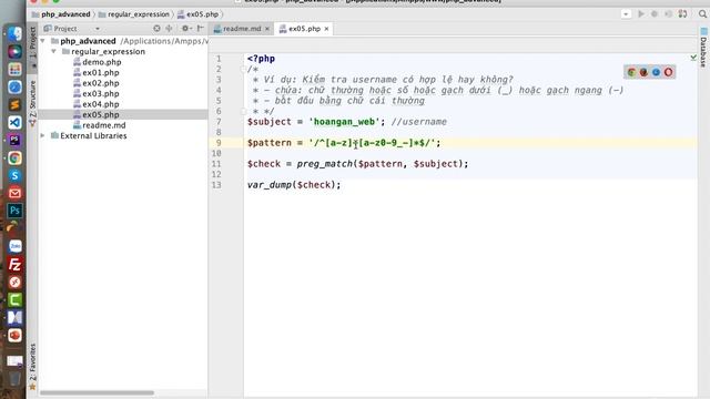 Khoá học PHP Nâng Cao - Bài 06: Ký hiệu viết tắt trong Regular Expression смотреть онлайн