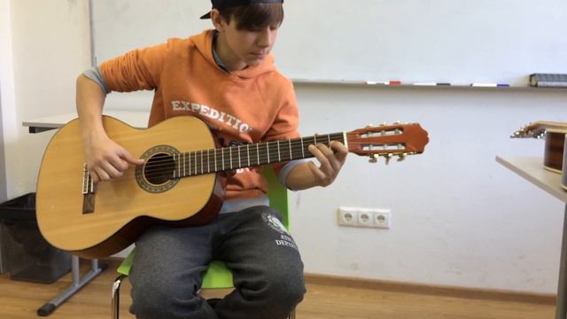 обучение на классической гитаре