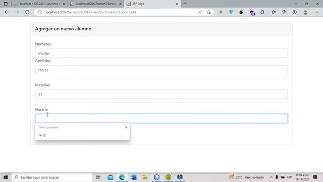 Examen (web service CRUD soap en java) смотреть онлайн