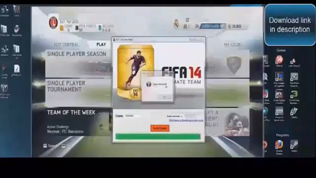 [Free] FIFA 14 Ultimate Team Coins Generator 2014 - Video Proof смотреть онлайн