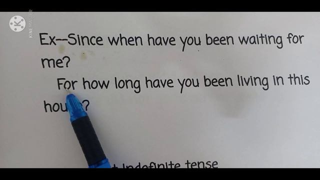 Correct form of verb part 3 present perfect continues & past simple # Basic use of since &for смотреть онлайн