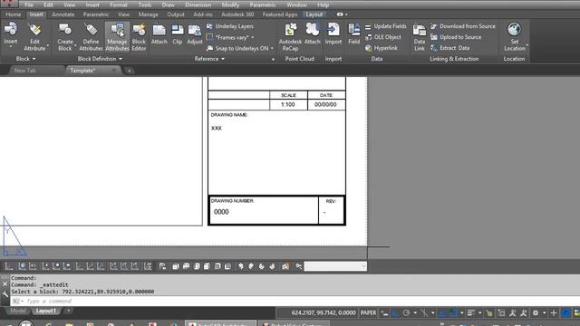 AutoCAD Attributes Part 2 - Changing the order of attributes in a block. смотреть онлайн