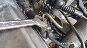 Работа одноступенчатой форсунки на Mercedes Benz Sprinter OM602