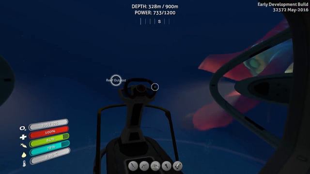 Subnautica - Reaper Leviathan Attacks My Cyclops