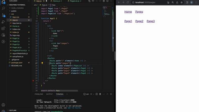 React Router: Nested Routing and Advanced Navigation in Hindi Part - 3 смотреть онлайн