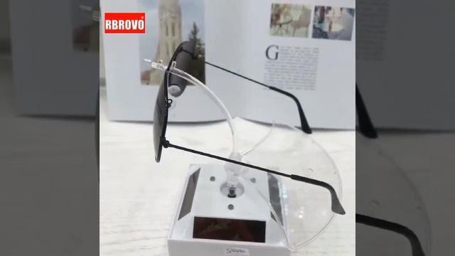 Женские солнцезащитные очки авиаторы rbrovo, винтажные металлические очки, зеркальные классические