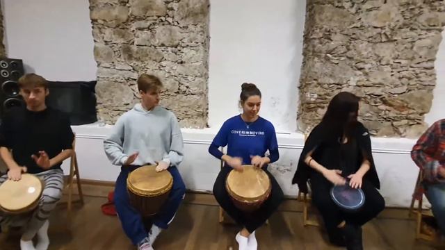 Gianin Loringett percussions 6 8 africain panoramique смотреть онлайн