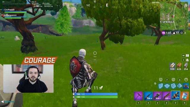 Courage Drops with Console Fortnite Player SEAN O'MALLEY!!! (OpTicPlays) смотреть онлайн