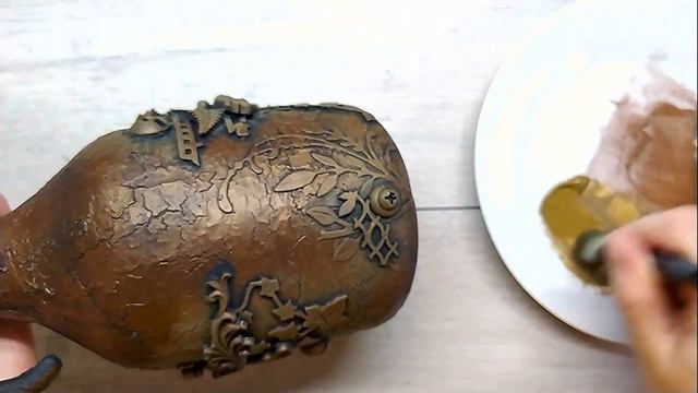 Декор винной бутылки | Сосуд для эликсира бессмертия смотреть онлайн