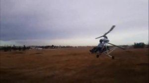 Первый полет на самодельном вертолете