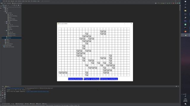 Game of Life with trolls (python, MVC) смотреть онлайн