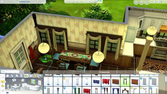 The Sims 4: Строительство - Grandma`s house смотреть онлайн