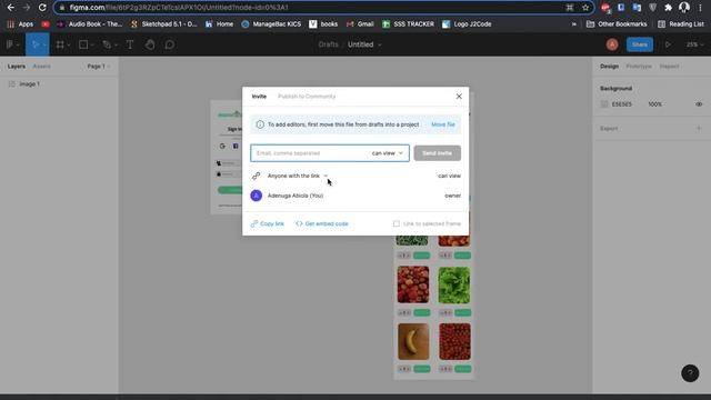 Retreiving and sharing project link in figma смотреть онлайн