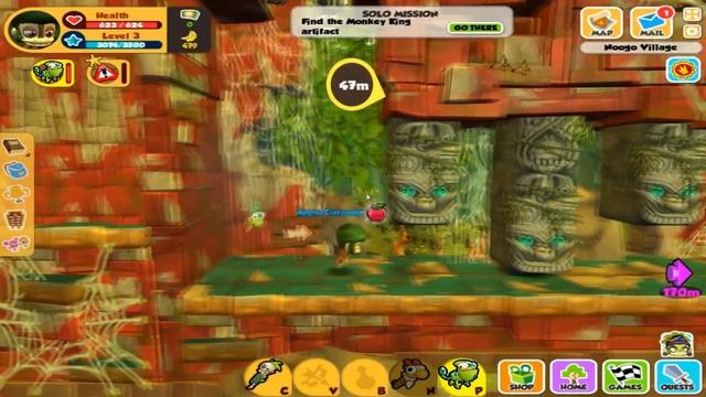 Nickelodeon's Monkey Quest - A Call to Action - Monkey Quest Game смотреть онлайн
