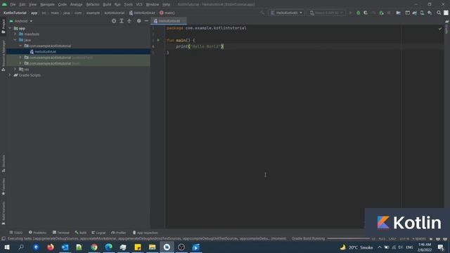 #1 Kotlin - Hello World Program смотреть онлайн