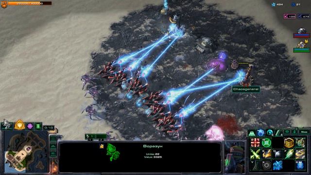 Vorazun vs Artanis[StarCraft 2 Direct Strike Commanders]#23 смотреть онлайн