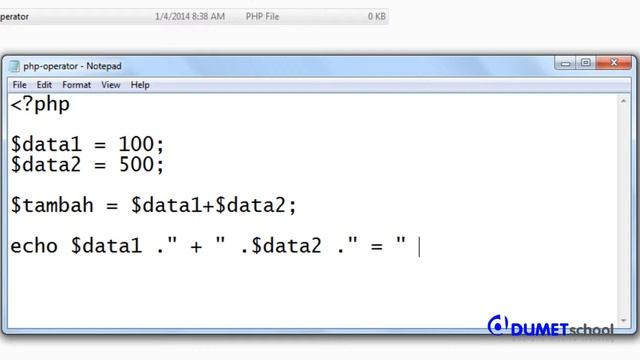 Belajar Operator di PHP смотреть онлайн