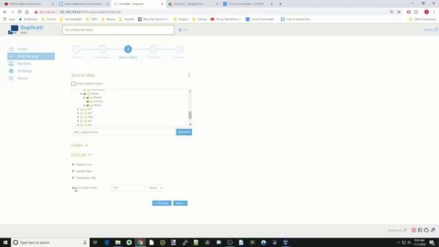 Backup to the Cloud with Duplicati and Openmediavault смотреть онлайн