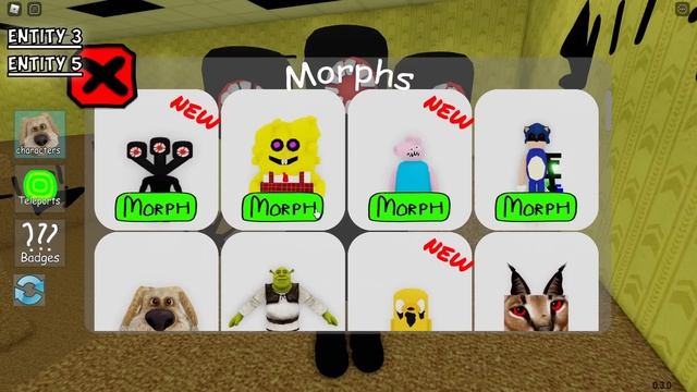 [ALL NEW MORPHS UNLOCKED] How to get ALL 7 NEW BACKROOMS MORPHS in Backrooms Morphs | Roblox смотреть онлайн