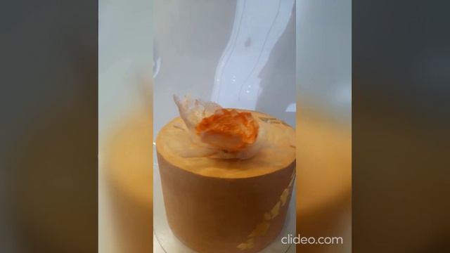 Торт с ореховый с карамелью