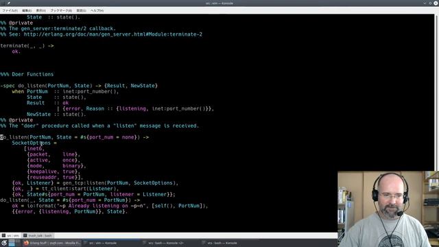Erlang: Telnet Chat Server Part 1! Getting the basics out from scratch (cheating with ZX) смотреть онлайн