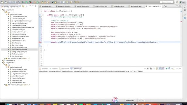 2.19 Stock Transaction - Starting out with Java From Control Structures through Objects 6th Edition смотреть онлайн