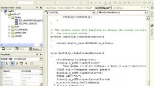Выбор файла. Настройка опций. Получение имени файла. Урок 64